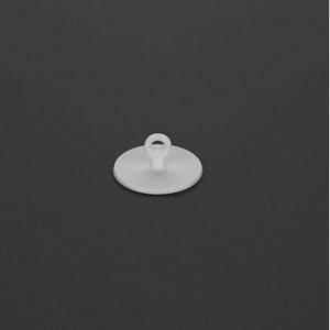 Klika -  Kleefoogje rond 36 mm wit 100 stuks