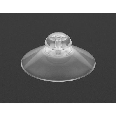 Klika - Saugnapf transp 40 mm ohne Haken 100 Stück