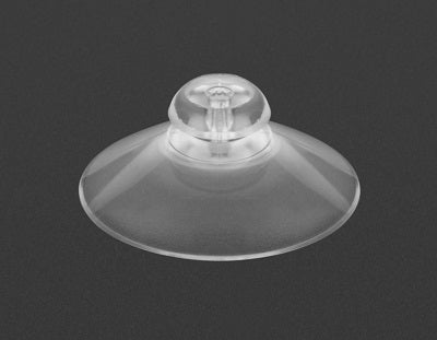 Klika - Ventosa transp 40 mm sin gancho 100 piezas