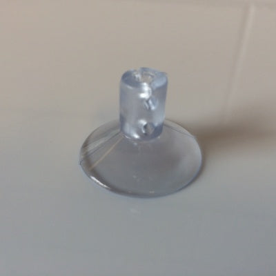 Klika - Ventosa transp 30 mm ranura agujero 100uds