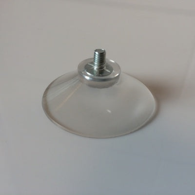 Klika - Ventosa 40mm con filetto M4 x 6mm lunghezza 3 pezzi