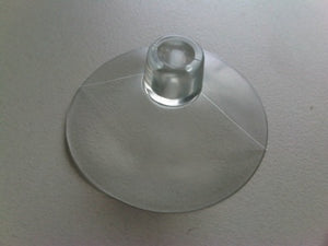 Klika -  Zuignap 50mm met opstand+gat 5mm 100st