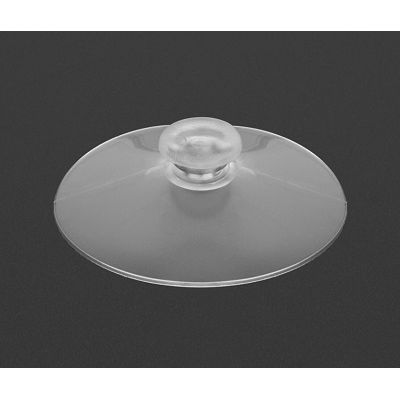 Klika - Ventosa transp 60 mm sin gancho 100uds