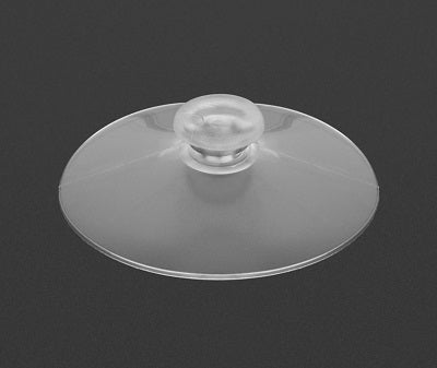 Klika - Ventosa trasparente 60 mm senza gancio 100pz 4 pezzi