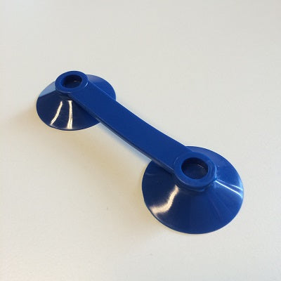 Klika - Ventosa doppia - tergicristallo - blu 2 pezzi