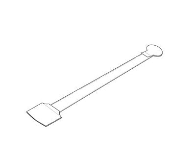 Klika - Wobbler transparente 20cm 100 piezas