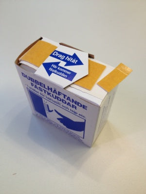 Klika - Stick-Schaumstoffpads 25x12 mm dick 1,0 mm 100 Stk