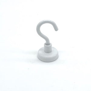 Klika - Aimant de plafond avec crochet blanc 16mm 1,5 kg 90 pièces