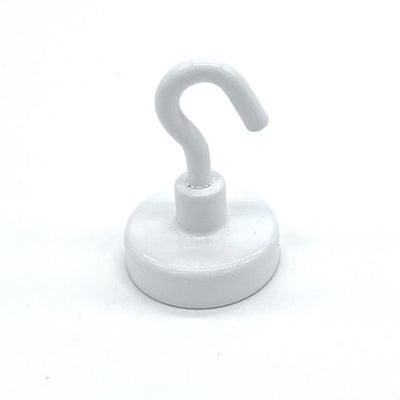 Klika - Ceiling magnet with hook white 25 mm 4 kg 80 pieces