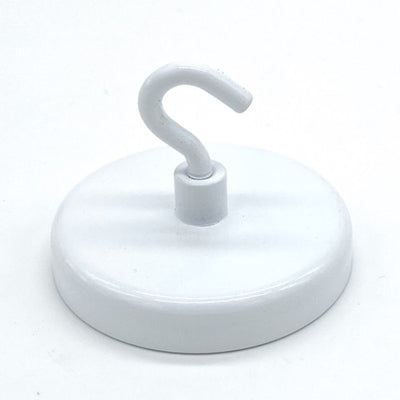 Klika -  Plafondmagneet met haak wit 47 mm 18kg