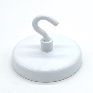 Klika -  Plafondmagneet met haak wit 47 mm 18kg