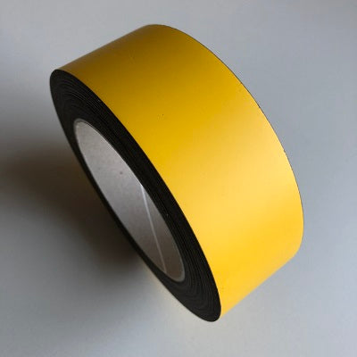 Klika - pneu magnétique roule jaune 10 mètres de large 40 mm - 4 pièces