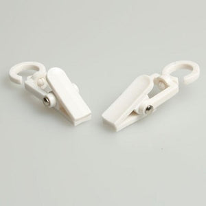 Klika - Clip Clever mini bianca 100 pezzi 4 pezzi