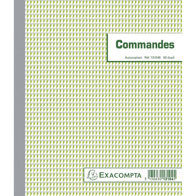 Exacompta - orders, ft 21 x 18 cm, duplicate, French