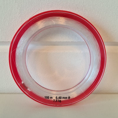 Klika -  Nylondraad 0,40mm x 100 meter <7,5 kg