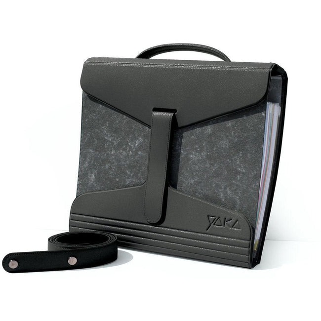 YAKA -   mappendrager, zwart