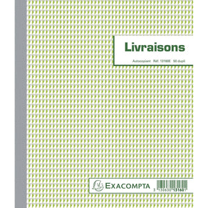 Exacompta -  leveringen, ft 21 x 18 cm, dupli (50 x 2 vel), Franstalig