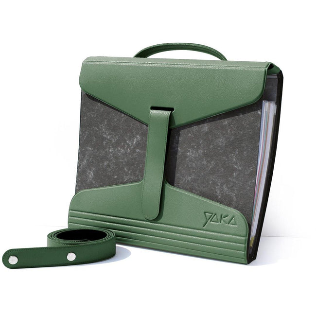 YAKA - porte-documents, kaki