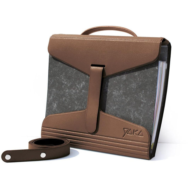 YAKA - porte-documents, marron