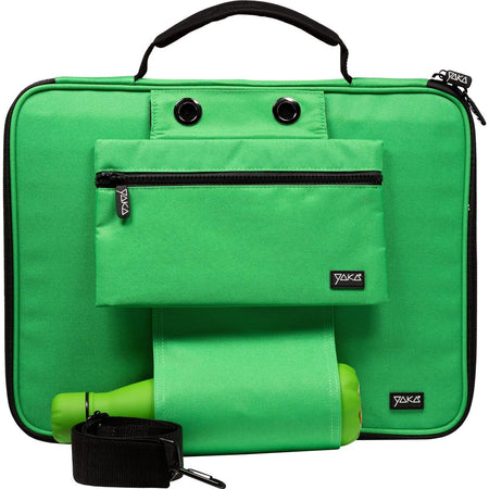 YAKA -   laptoptas voor 13,3 inch laptop, groen