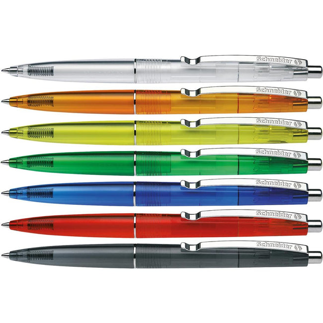 Schneider -  balpen K20 Icy Colours, medium, geassorteerde kleuren