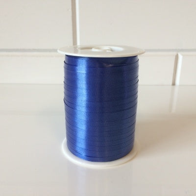 Klika - Curly Ribbon 5 mm/400 Meter Blau Gloss - 20 Teile