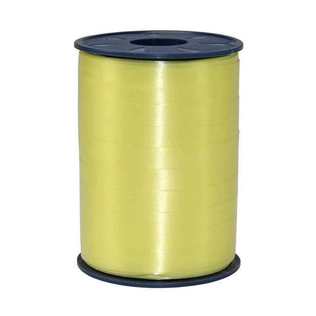 Klika - Nastro per arricciare 10mm/250 metri giallo chiaro