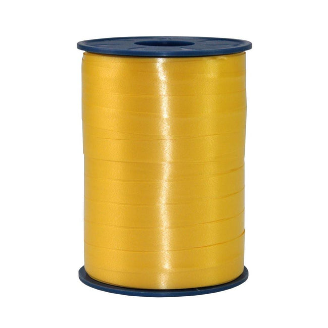 Klika - Nastro per arricciare 10mm/250 metri giallo duro