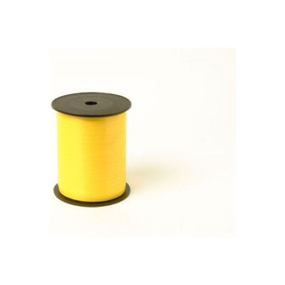 Klika - Curl Ribbon 10 mm/250 Meter hart gelb - 50 Teile