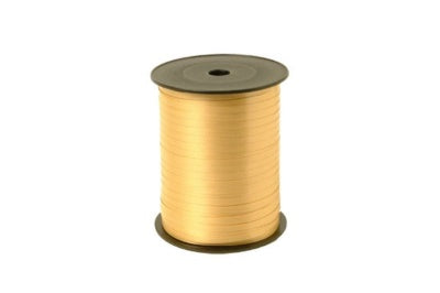 Klika - ruban bouclé 10 mm / 250 mètres Matt Gold