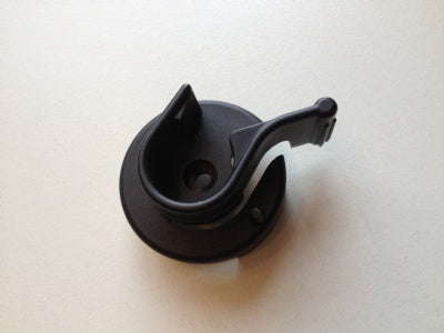 Klika - Abrazadera de montaje negra para rollo de papel ho