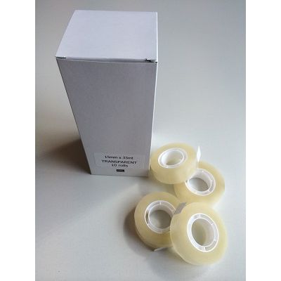 Klika -  e transparant 15mm x 33m kleine rol
