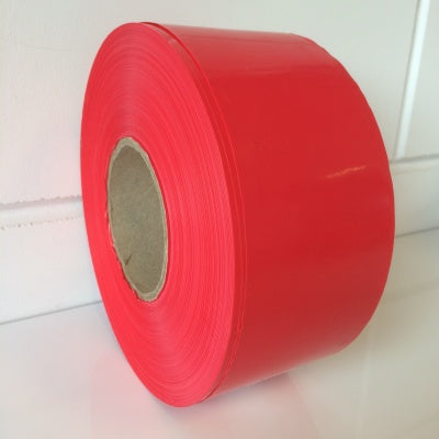 Klika - Demarcation tape 250 m x 8 cm red