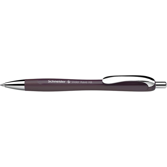 Schneider - Slider Rave Trend Edition ballpoint pen, extra wide, blue ink, plum