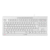 CHERRY -   STREAM KEYBOARD TKL toetsenbord Universeel USB QWERTZ Duits Wit