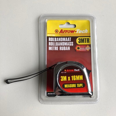 Klika -  Rolbandmaat lengte 300cm chroom 60 stuks