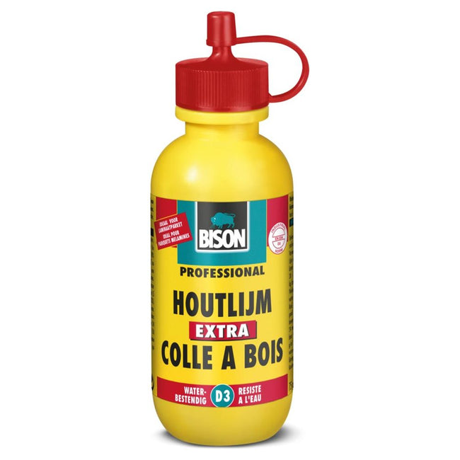 Bison - Bison Hout Glue Toppeed, 75 ml de flacon, plus blanc