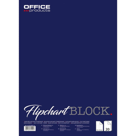 OFFICE products -   flip-overblok, 58,5 x 81 cm, geruit, 20 vel
