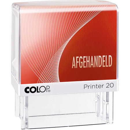 Colop -  tekststempel Printer 20, AFGEHANDELD