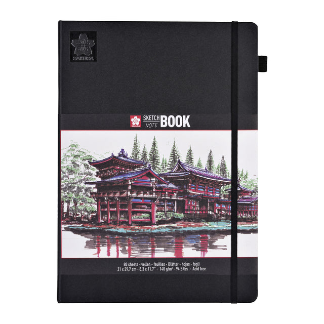 SAKURA - Sketch Notification Book A4 White | 1 pièce