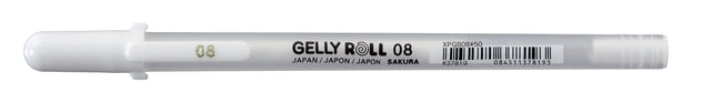 Sakura -  Gelschrijver gelly roll classic 08 wit