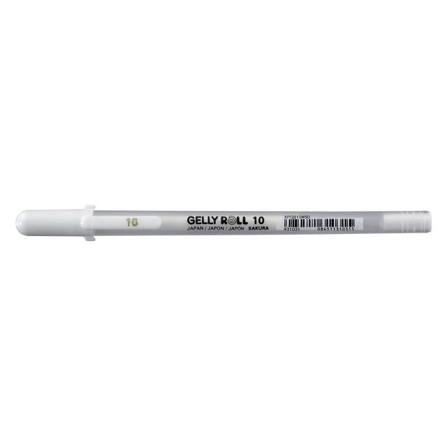 Sakura - Gelschrijver Gelly Roll Basic 10 0.5mm wit