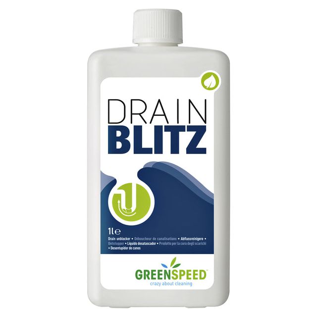 Greenspeed - by ecover ontstopper Drain Blitz, flacon van 1 liter