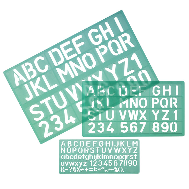 Linex -  Lettersjabloon  set a 3st