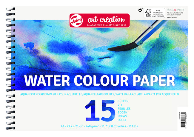 Talens Art Creation -  Aquarelverfpapier art creation a4 | 3 stuks