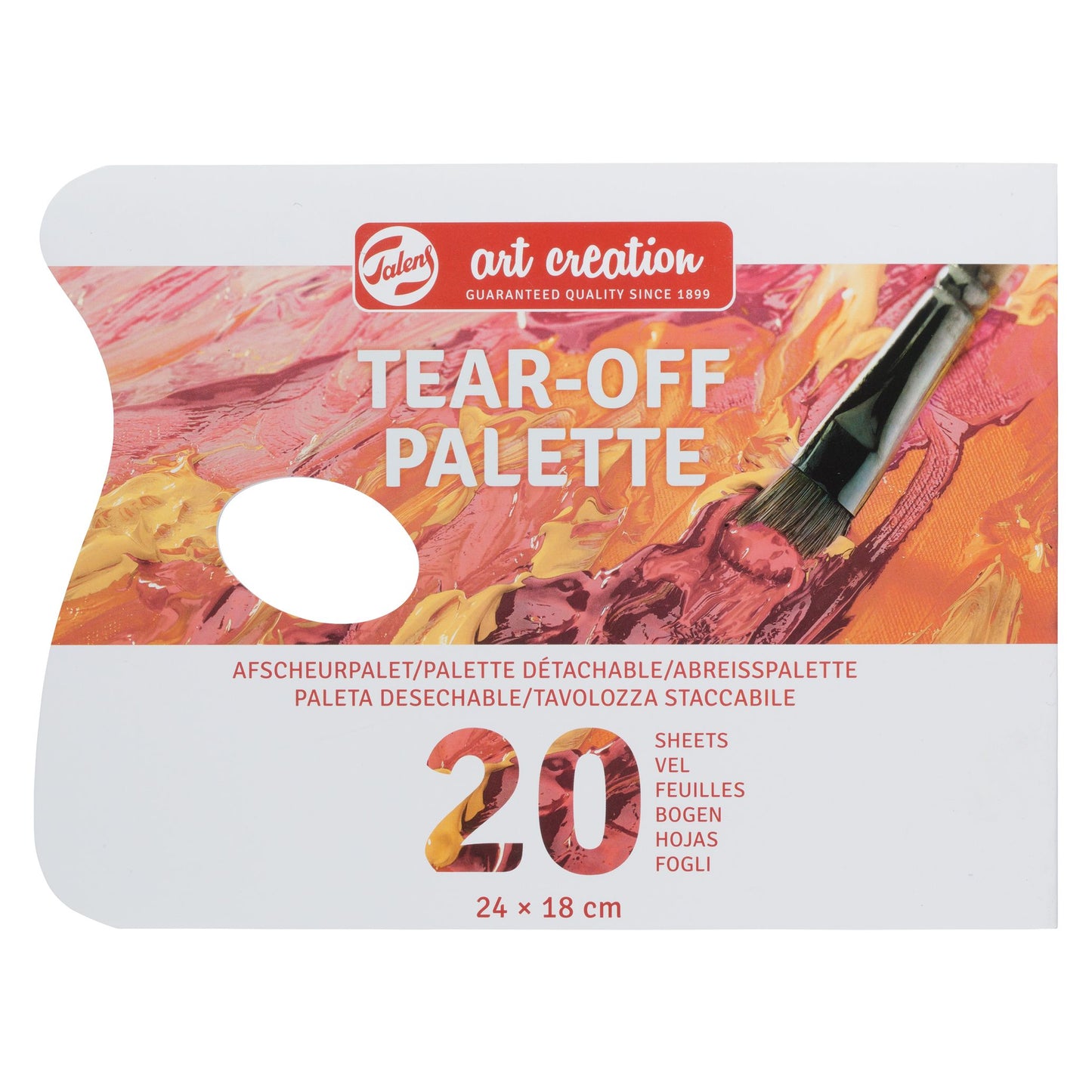 Talens Art Creation - Art Creation tear-off palette 20 sheets | 5 pieces