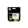 HP -  305XL originele high-capacity drie-kleuren inktcartridge