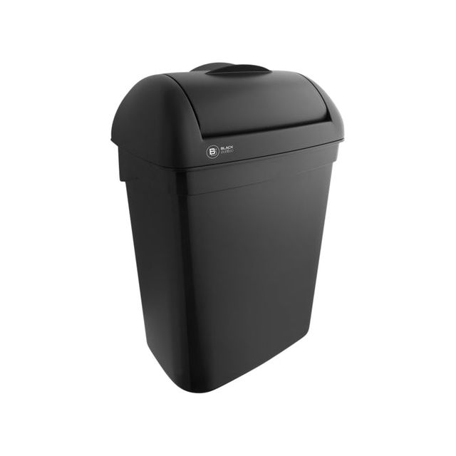 Blacksatino - Bin déchets Blacksatino Hyginenebox 8L Black 332170 | 1 pièce