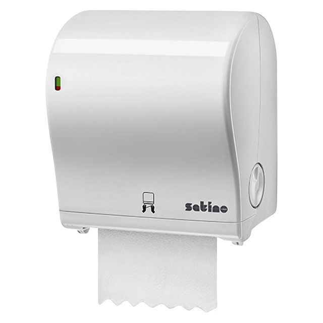 Satino par wepa - Dispensateur de serviette Rold Satino Autocut PT1 White 331520 | 1 pièce