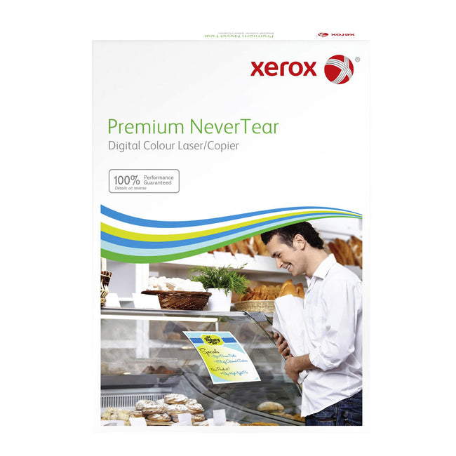 Xerox - Nevertear A4 poliestere 120micron bianco 100 fogli